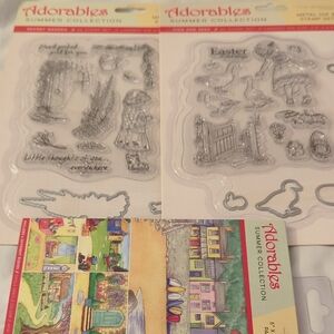 Crafters Companion Adorables Stamp & Die Sets